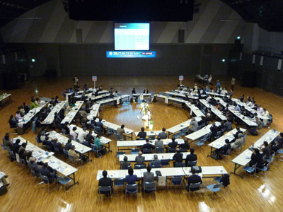 写真：下関・長門会議の様子