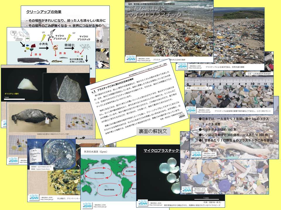 21年前のプラスチック破片調査。マイクロプラスチックという名前は